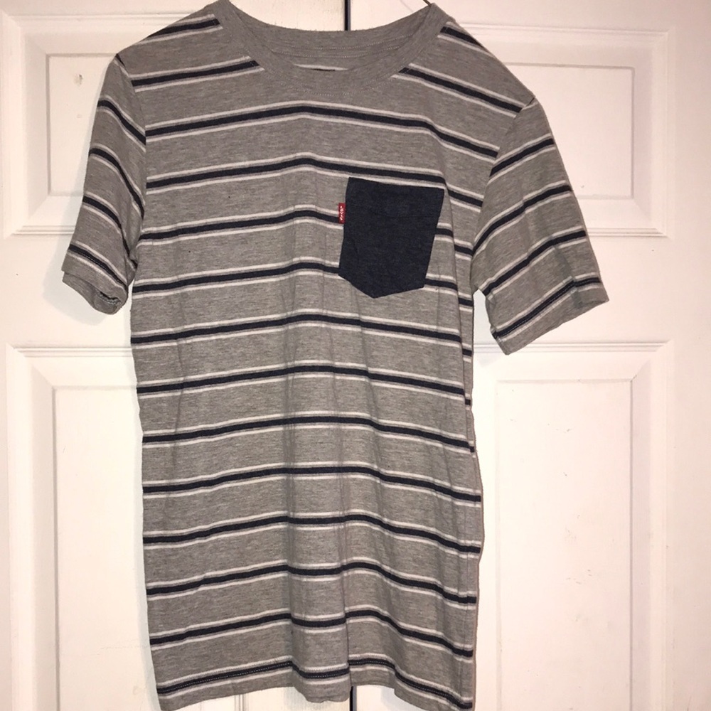 Boy’s Striped Levi’s Shirt - Picture 1 of 7